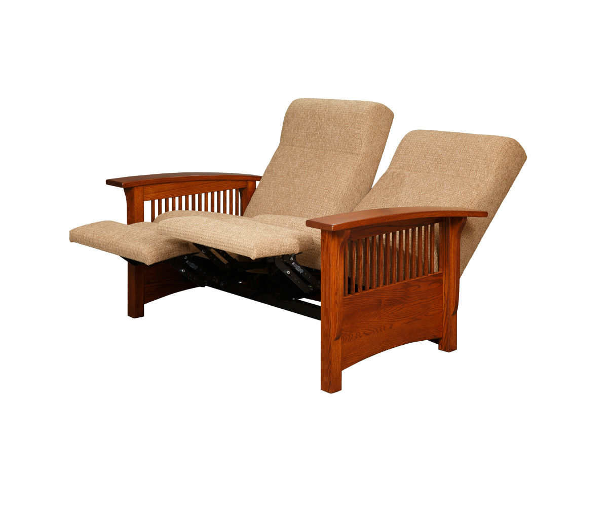 Mission Recliner Love Seat - Image 2