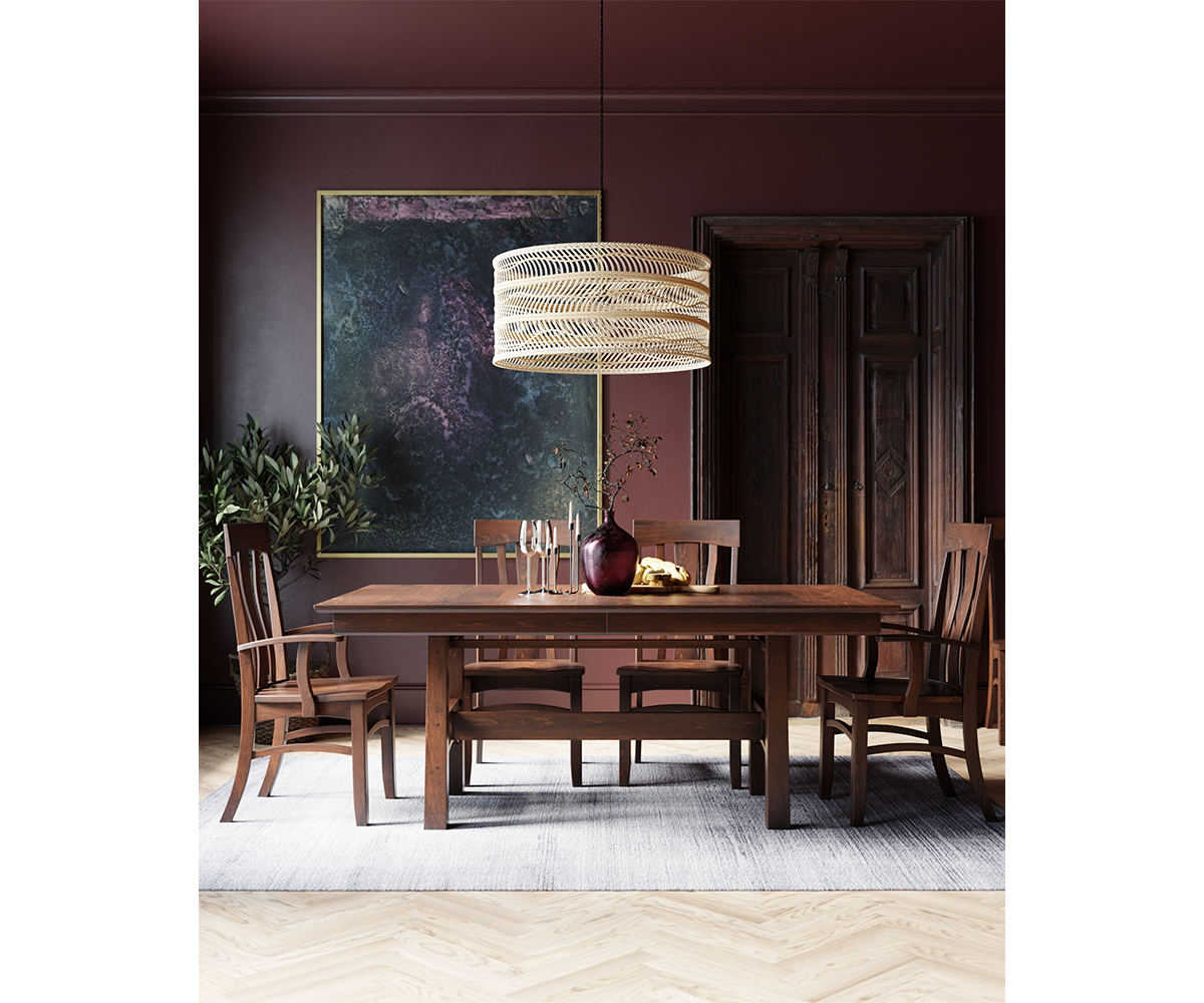 Bridgeport Trestle Table - Image 2