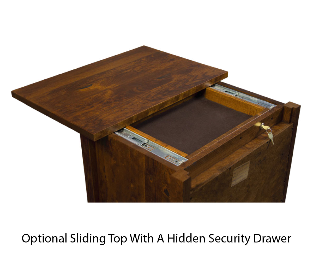 Arts & Crafts 1 Drawer Nightstand - Image 3