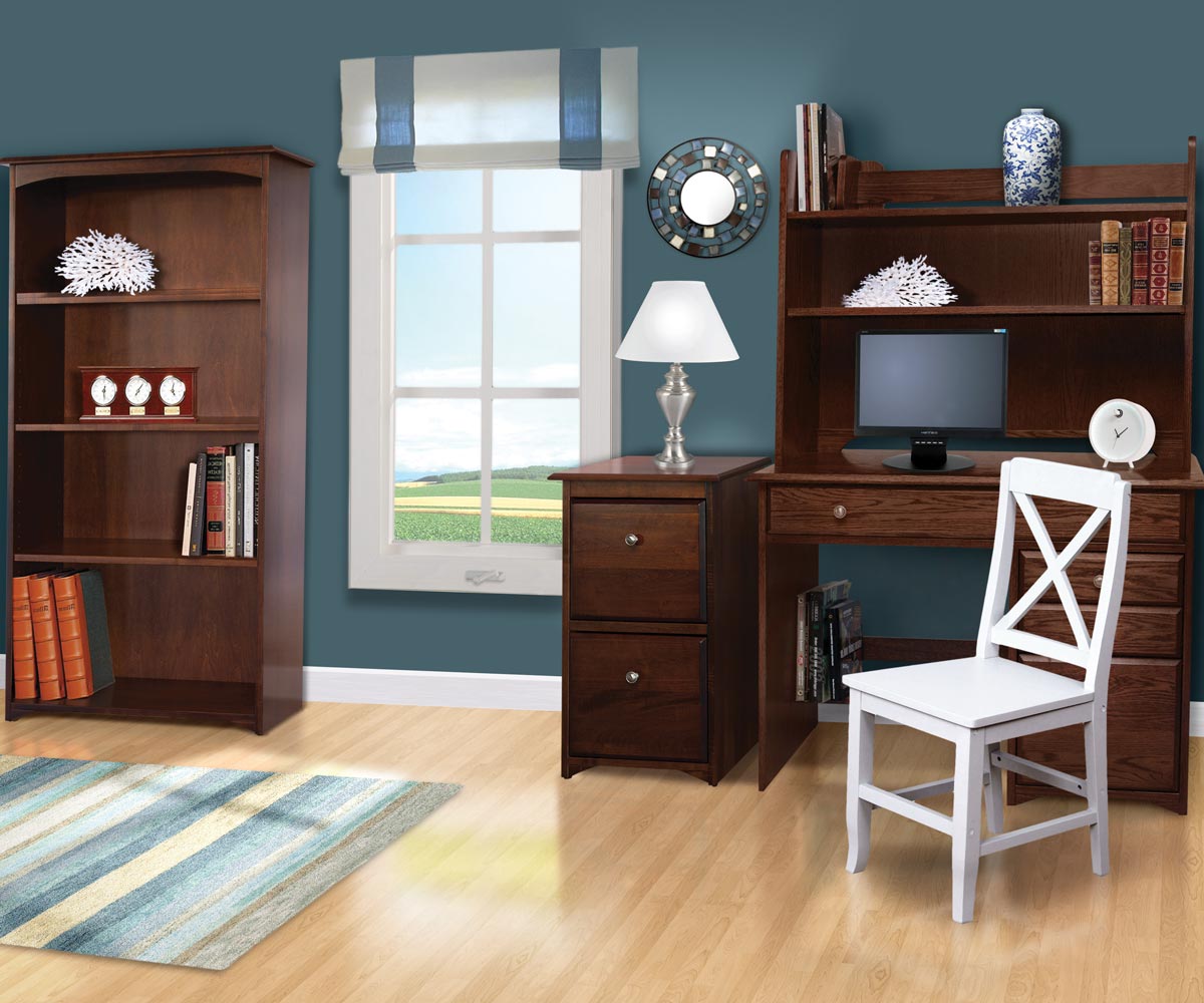 Economy Desk and Hutch - Image 5