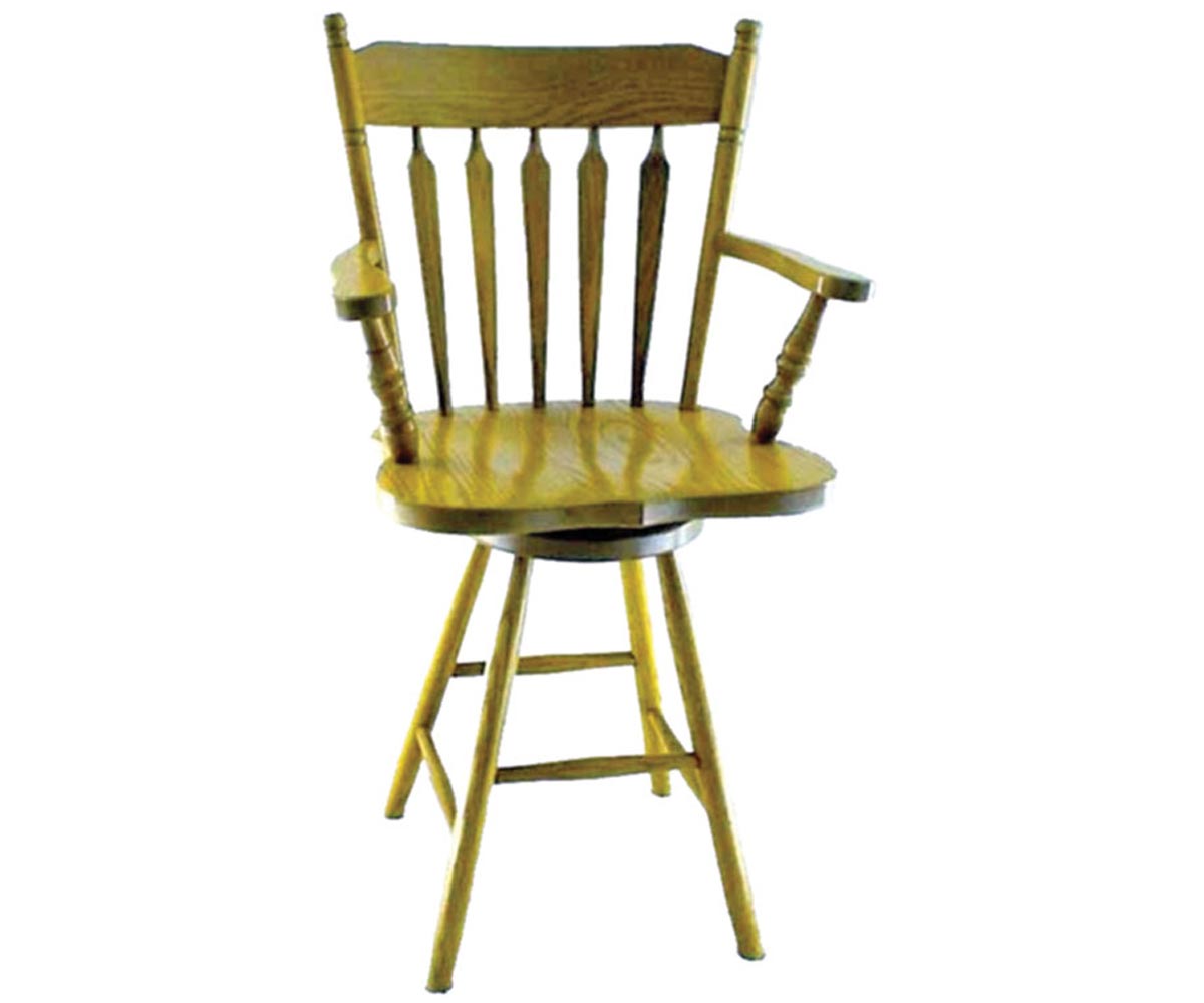 Colonial Arrow Bar Stool