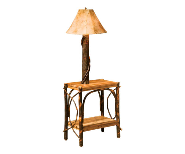 Floor Lamp And Table