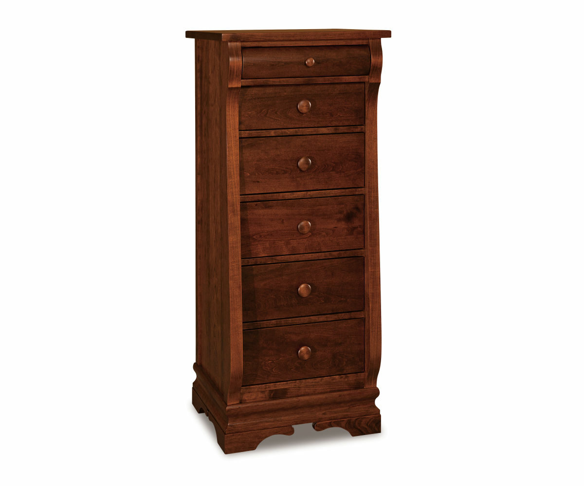 Chippewa Sleigh 6 Drawer Lingerie Chest