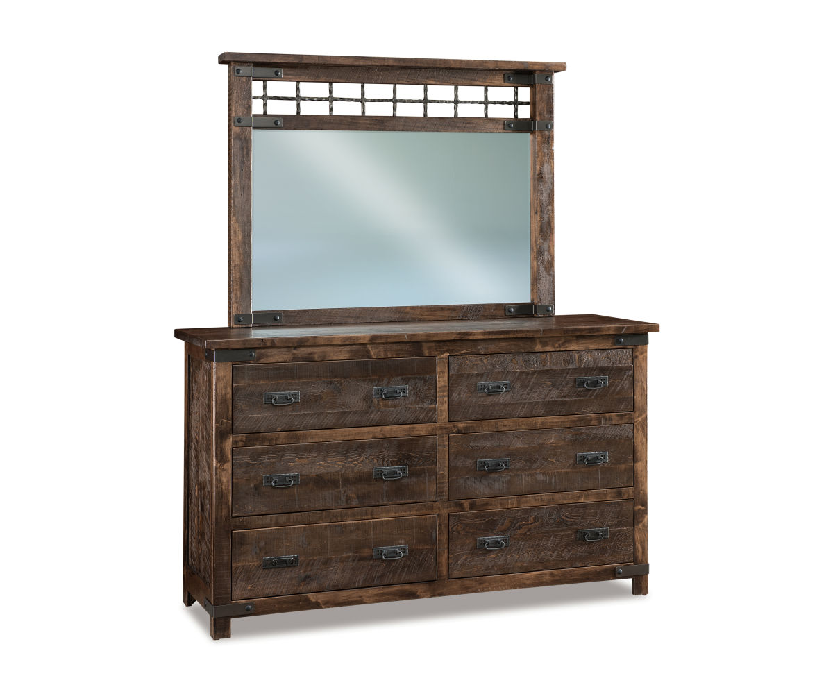 Ironwood 6 Drawer Dresser