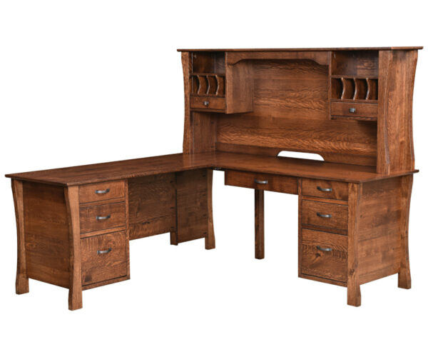 Kapernaum Corner Desk & Hutch