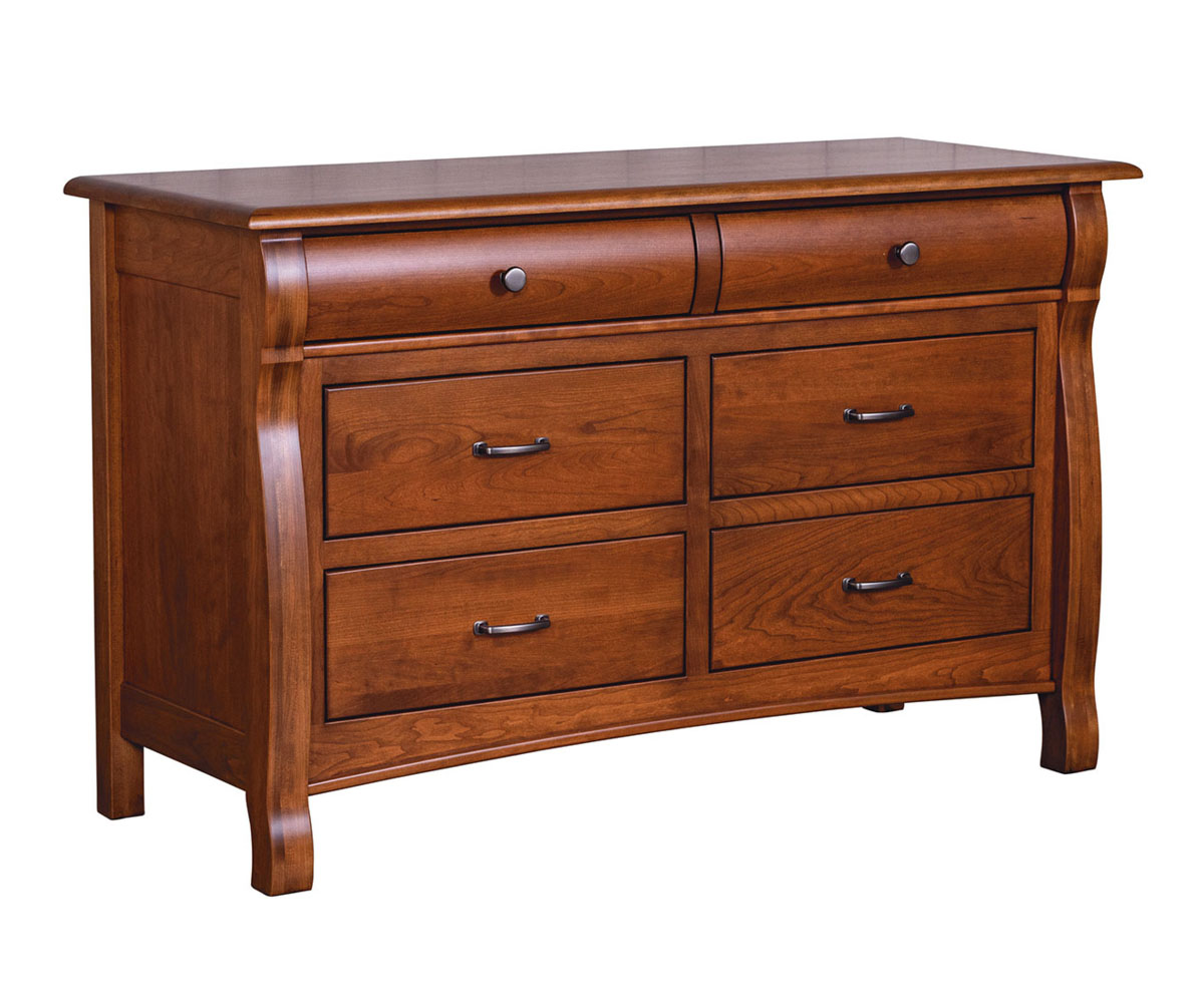Castlebury 6 Drawer Dresser With Changing Box Top Option - Image 2