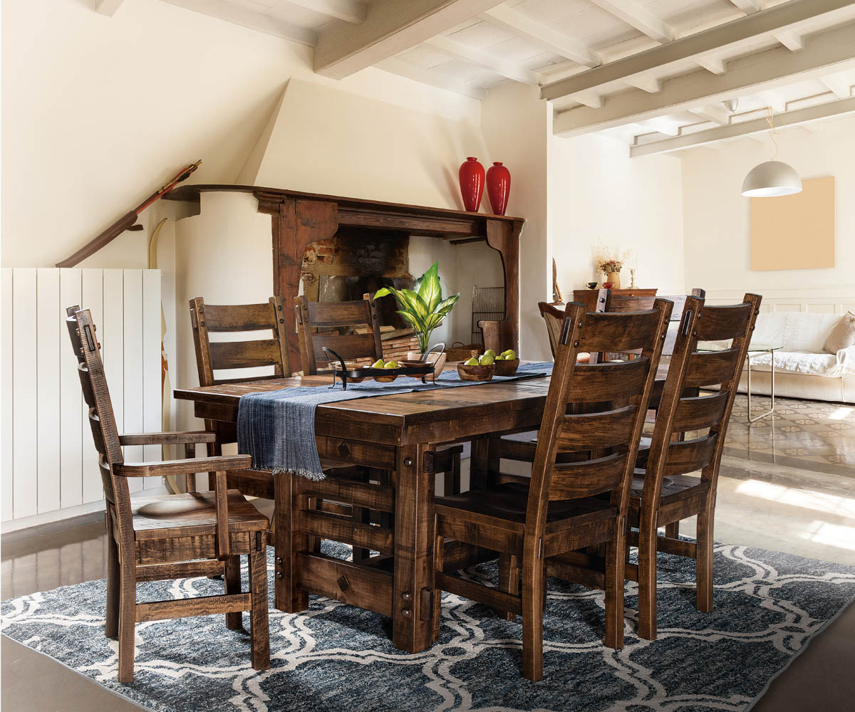 Columbus Trestle Table - Image 2