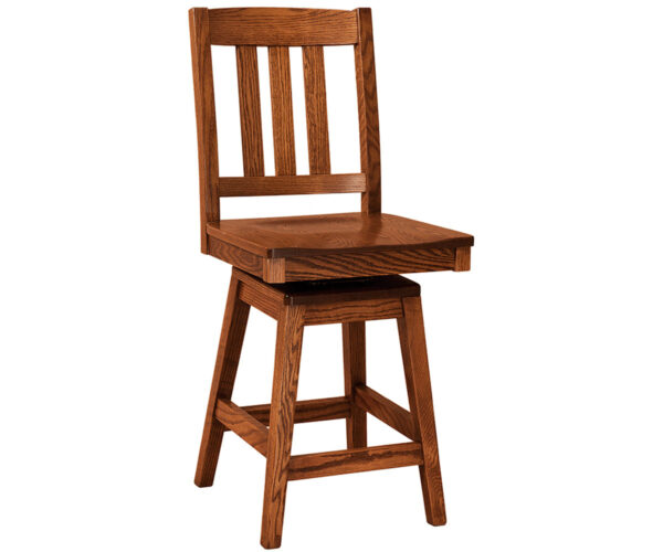Ancient Mission Swivel Bar Stool
