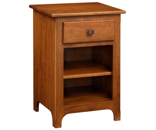 Plymouth 1 Drawer Nightstand with Open Shelf