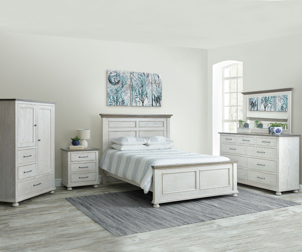 Hickory Grove 2 Panel Bed - Image 2