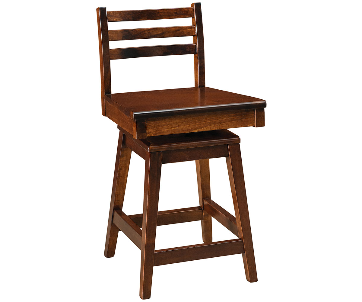 Maple City Swivel Bar Stool