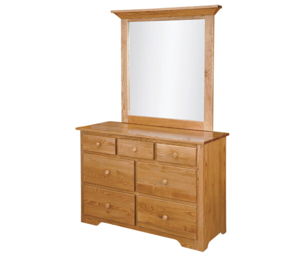 Shaker Dresser with Mirror