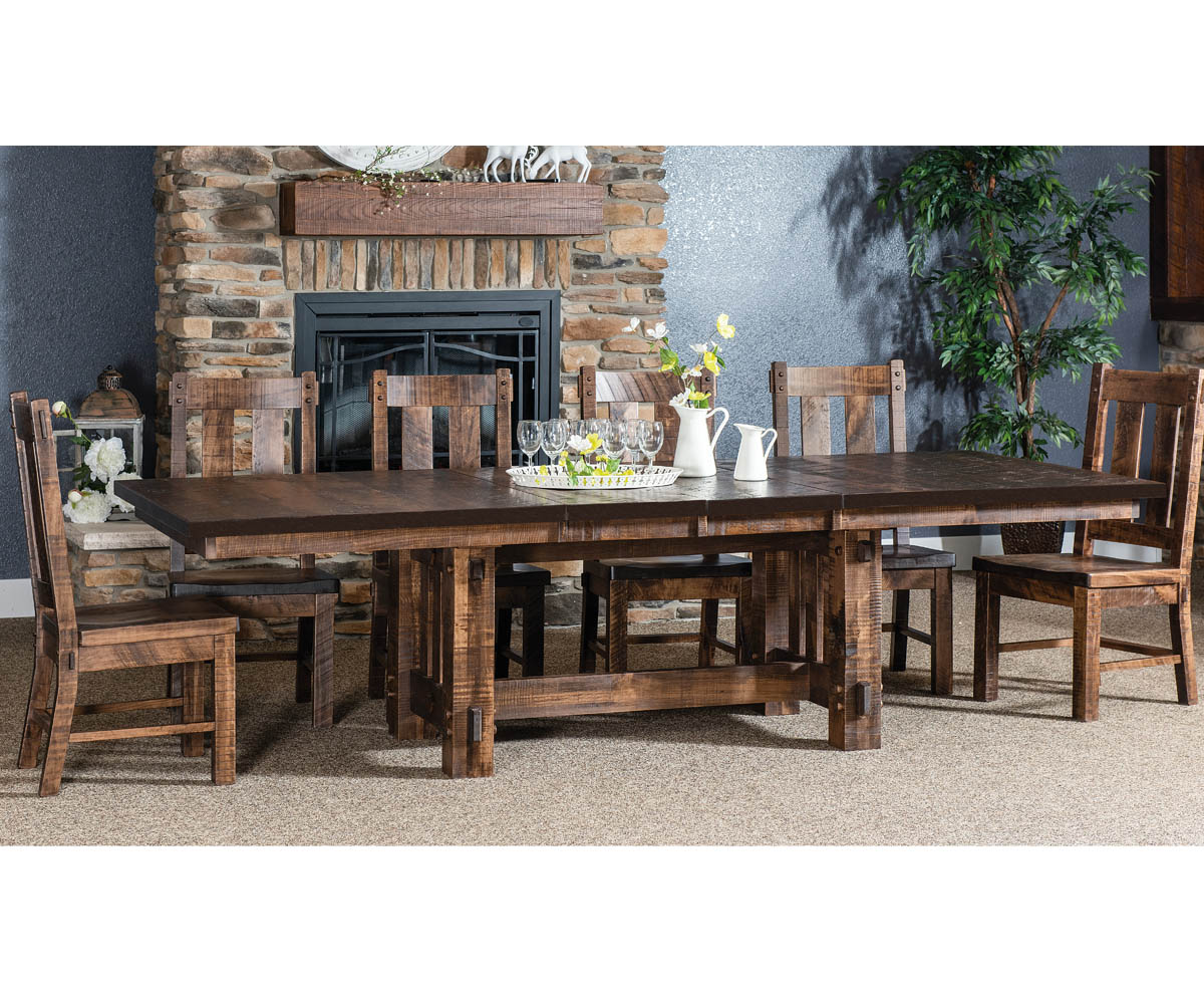 El Paso Trestle Table - Image 4